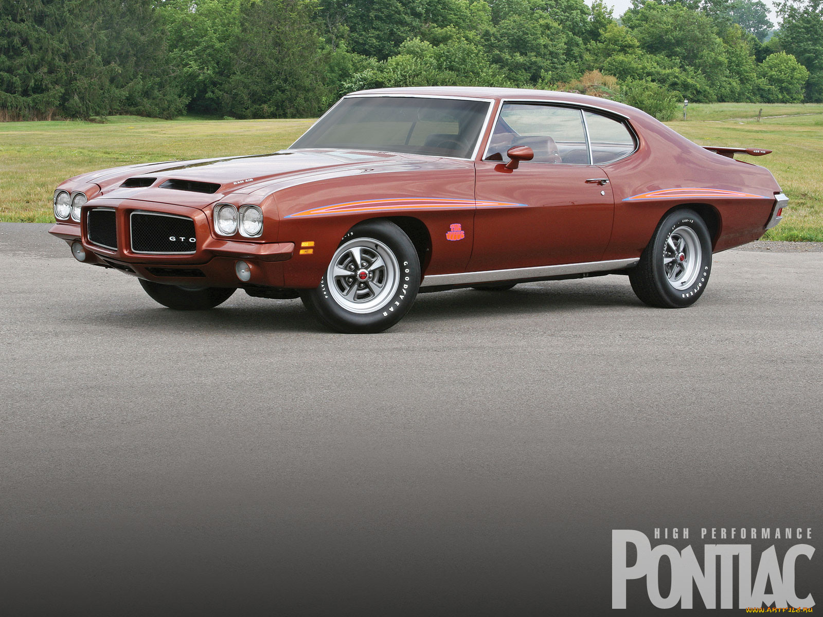 1971, pontiac, gto, judge, 